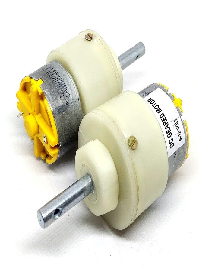 INVENTO 4 Wheel Car Kit Metal Chassis 260x130x45mm + 60 RPM DC Motor + 95x40 mm Wheel Robot Smart Car DIY - Image 2